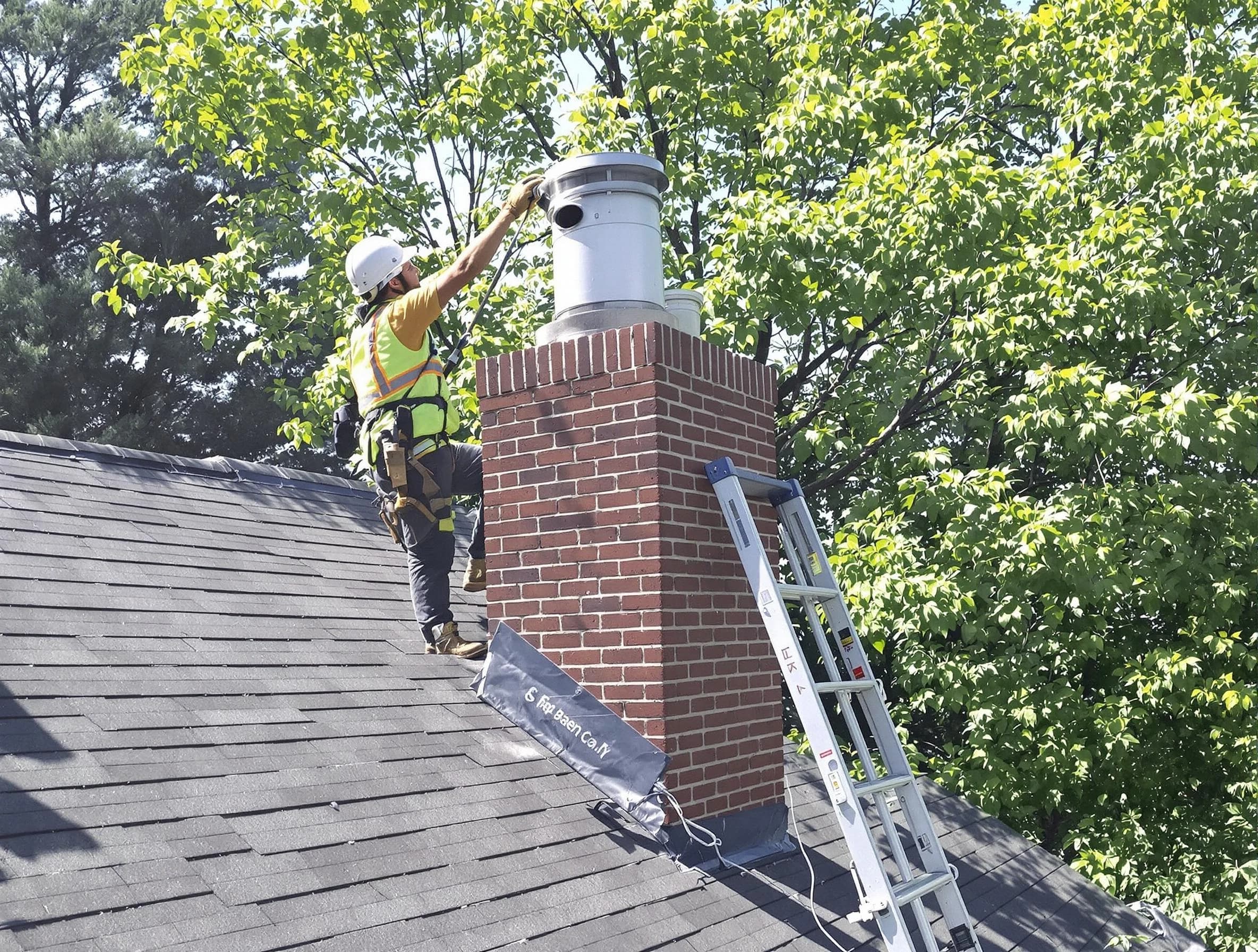 Chimney liner inspection by Heber Chimney Sweep in Heber, UT