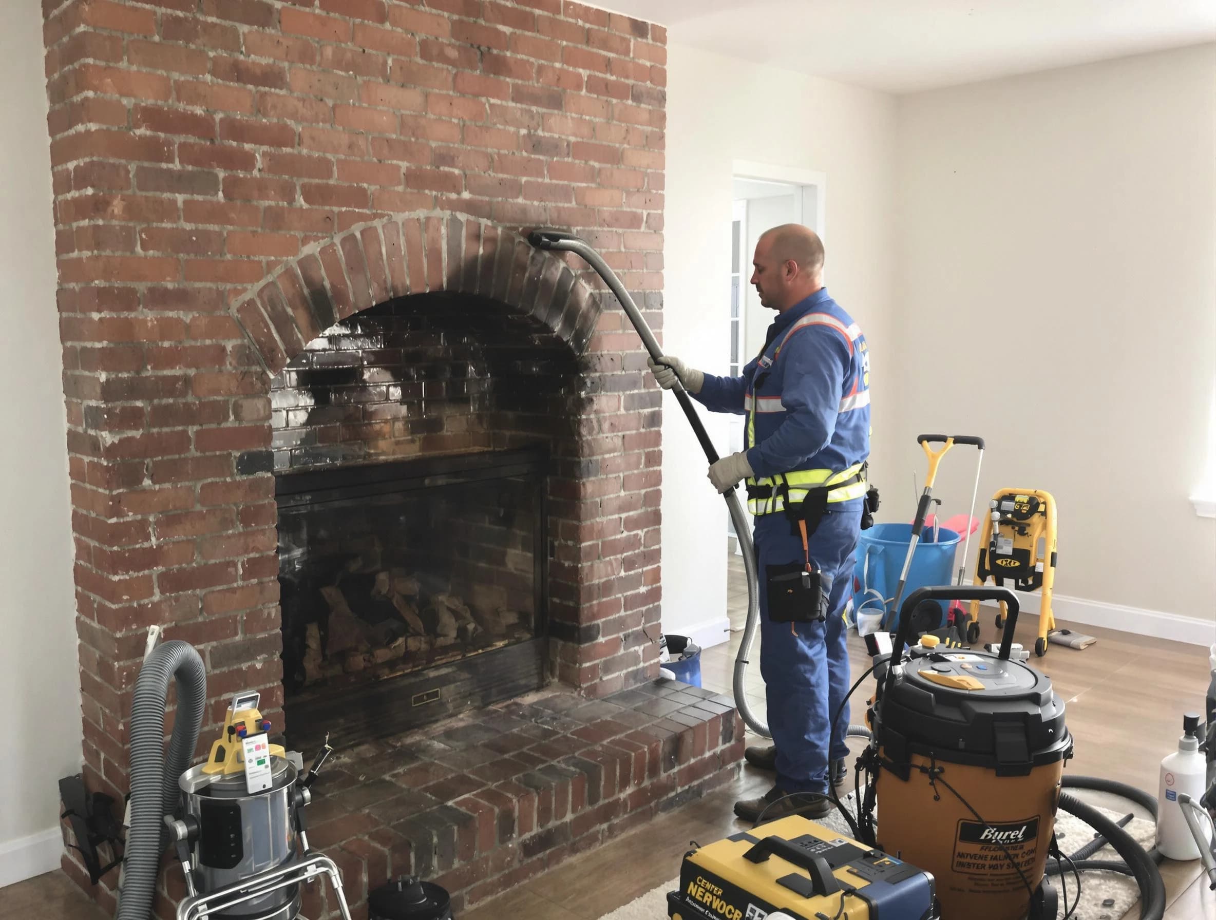 Heber Chimney Sweep expert performing detailed chimney sweep in Heber, UT