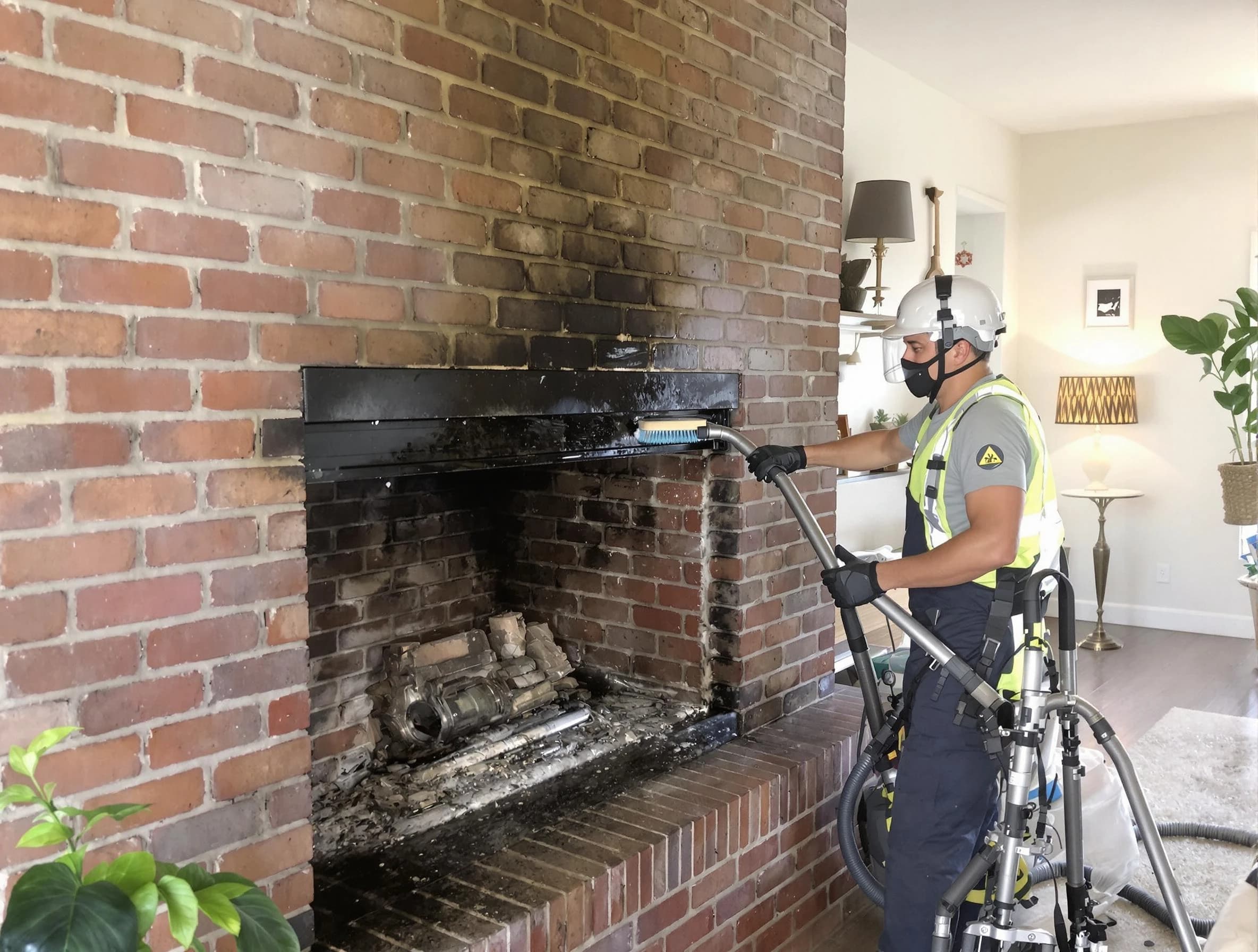 Heber Chimney Sweep providing fireplace cleaning services in Heber, UT