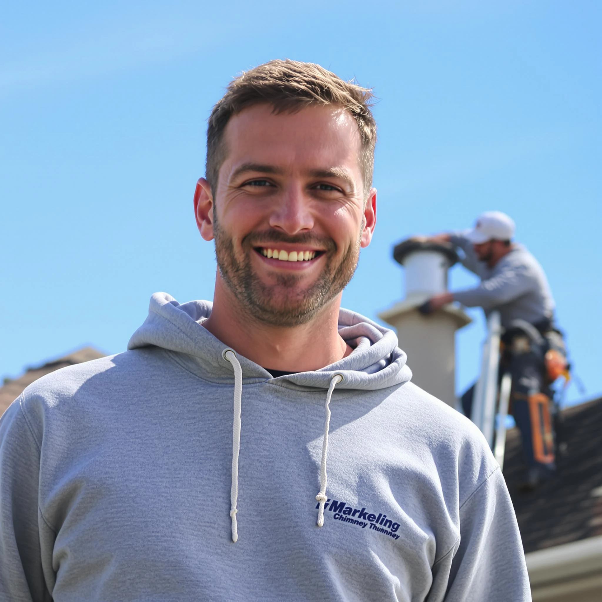 The Heber Chimney Sweep team.