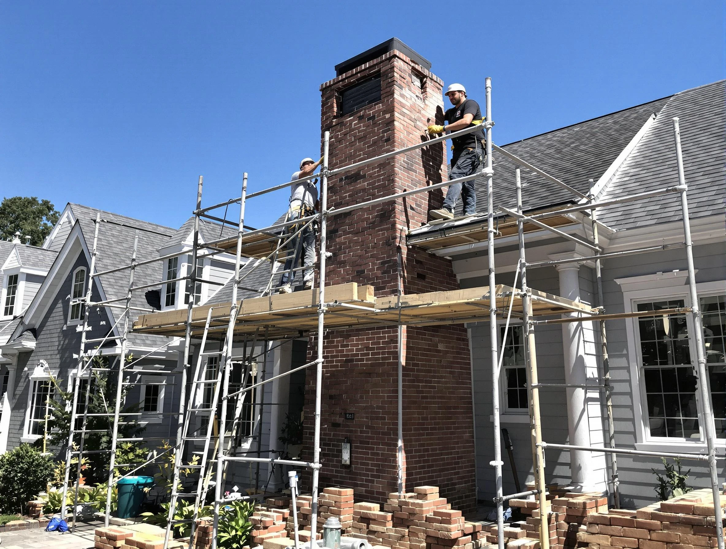 Chimney Rebuilding in Heber