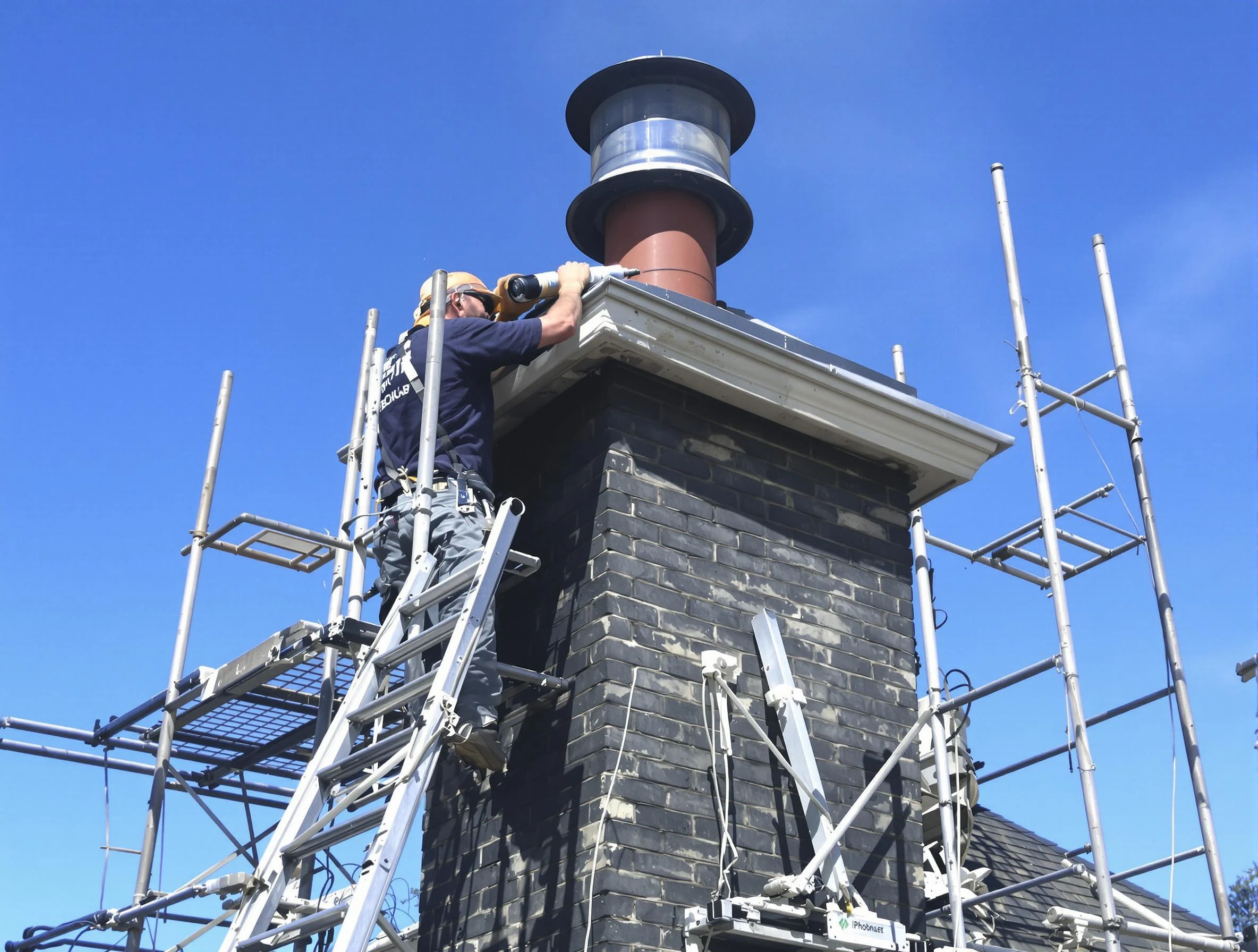 Sturdy chimney crown finished by Heber Chimney Sweep in Heber, UT