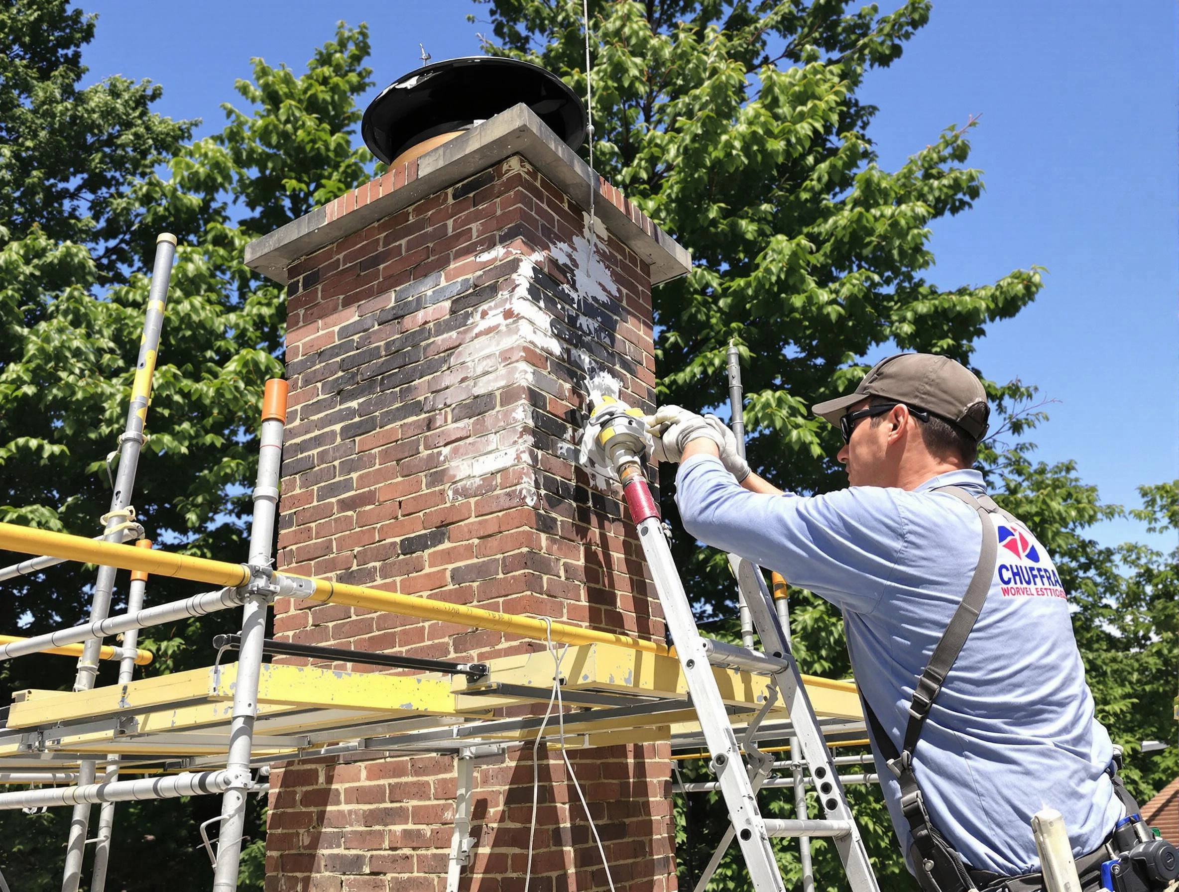 Structural chimney repair by Heber Chimney Sweep in Heber, UT