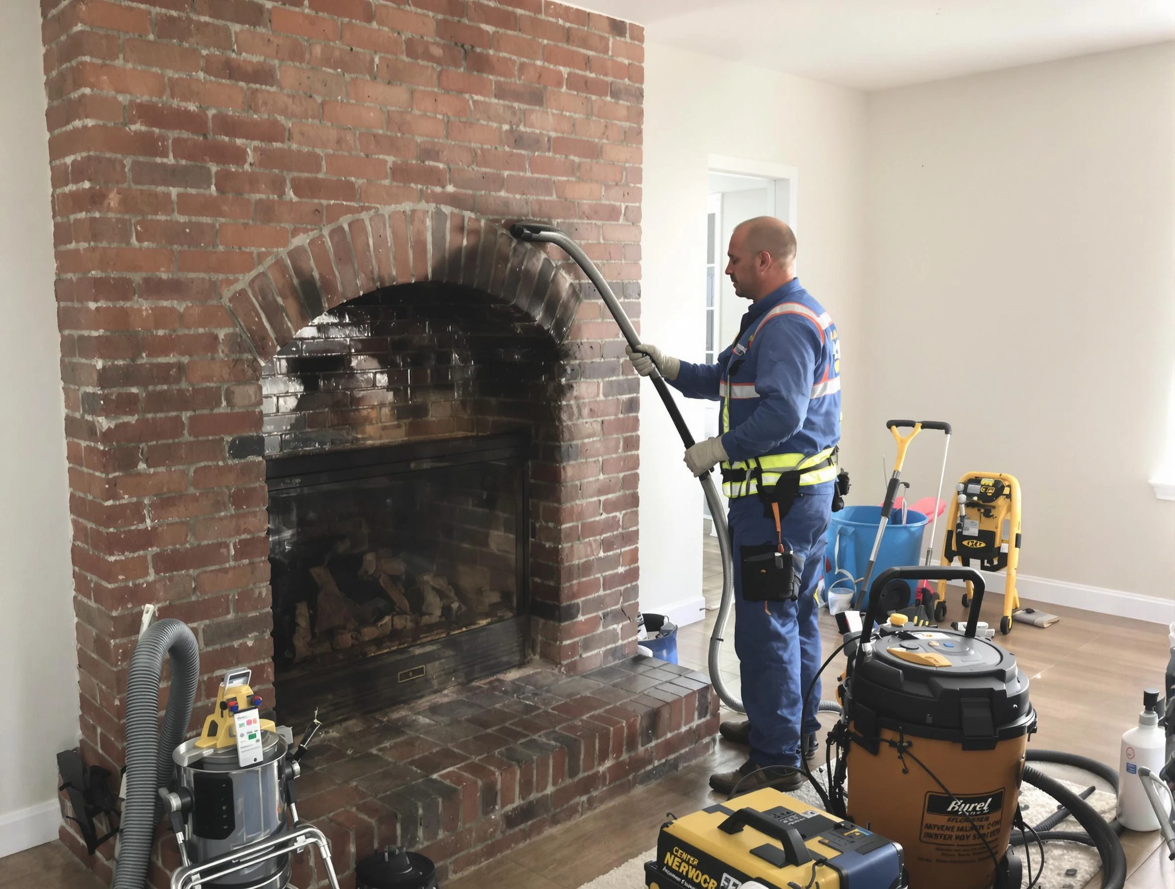 Heber Chimney Sweep expert performing detailed chimney sweep in Heber, UT